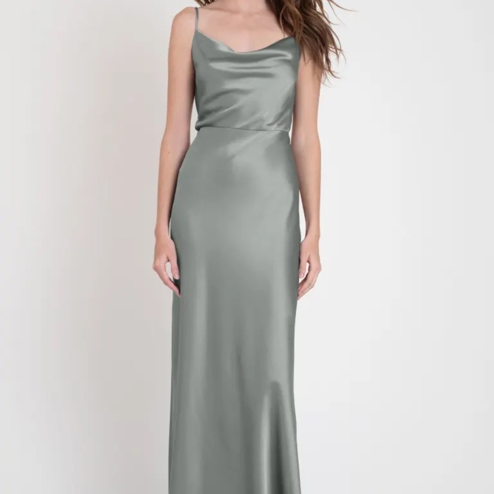 Jenny Yoo Sylvia bridesmaid dress Moss